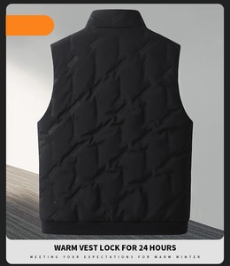 Chaleco de invierno para hombre, chaqueta sin mangas, chaleco grueso y cálido, ropa de trabajo, Tops, chaleco Cargo, rompevientos, moda, talla grande - Product Image 5