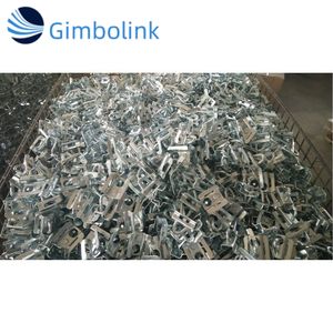 Kit de fixation en métal argenté Gimbo pour câble de descente ADSS, équipement de raccordement de fibre optique FTTH, certifié CE RoHS FCC - Product Image 6