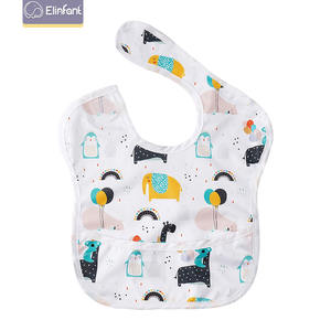 Bavoir d'alimentation imperméable et lavable, très léger, résistant aux taches et à l'huile, pour bébé - Product Image 1