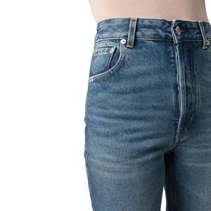 Nuevo Diseño de Moda, Jeans de Cintura Alta con Corte de Campana para Mujer, Pantalones Vaqueros Casuales de Invierno - Product Image 5