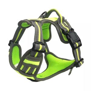 Luxuriöses Polyester-Hundegeschirr ohne Zugwirkung, Bestseller, Verstellbar mit Reflektierendem Design für Große Hunde, Stilvoll & Sicher - Product Image 6