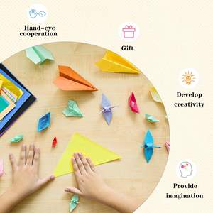 Myway 500 Hojas <span class=keywords><strong>de</strong></span> Papel para Manualidades <span class=keywords><strong>de</strong></span> 6 Pulgadas, Papel <span class=keywords><strong>Origami</strong></span> <span class=keywords><strong>de</strong></span> Color Personalizado, Biodegradable, Cuadrado, <span class=keywords><strong>de</strong></span> Doble Cara, para Niños y Adultos - Product Image 2