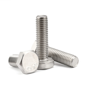 M5 M6 M8 M10 M16 <strong>DIN931</strong> DIN933 Din934 <strong>Hex</strong> <strong>Head</strong> Bolts And Nuts Ss 304 Ss316 Hexagon <strong>Head</strong> Bolt - Product Image 3