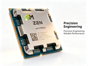 Nouveau processeur de bureau R9 9950X 16 cœurs 4 nm, socket AM5, cache L3 24 Mo, fabriqué en Malaisie, nouveau modèle en tray (2026) - Product Image 5