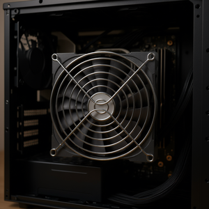 Grille de protection métallique 80x80mm pour ventilateurs de refroidissement d'ordinateur - Product Image 3