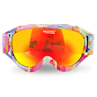 Masque de ski personnalisé pour enfants, anti-buée, double lentille, pour sports de plein air, cyclisme, coupe-vent, snowboard, lunettes de soleil