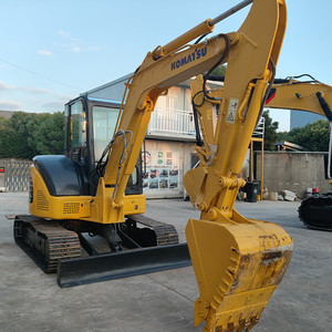 Excavatrice Komatsu PC55 d'occasion de 5,5 tonnes, moteur Cummins, pompe hydraulique Kawasaki, moteur d'origine japonaise, 1200-2000 heures, 90% neuve - Product Image 4