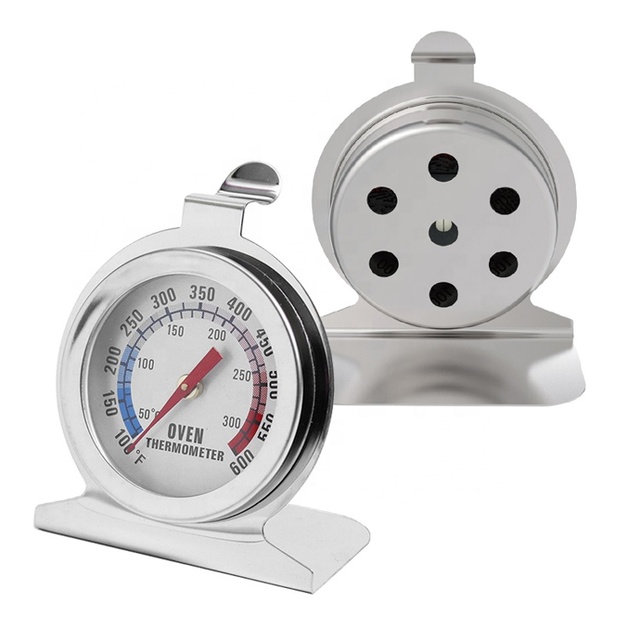Stainless Steel Bimetal Dial Kitchen Pizza Baking Oven Thermometers