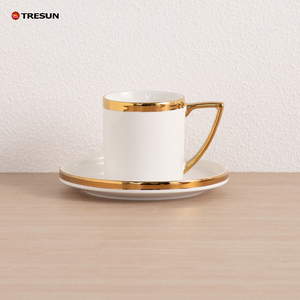 2026 Luxury Nordic Ceramic Dinnerware <b>Set</b> Kiln Glazed Porcelain Tableware with Gold Rim White Luxury Plates - Product Image 4