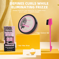 Kit d'Entretien pour Perruques : Colle Imperméable pour Dentelle, Spray Teintant, Gel Contrôle des Bords, Mousse Coiffante pour Perruques Bouclées