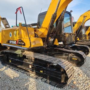 Offre Spéciale : Excavatrice Sany 155 d'occasion en excellent état, engin de construction, moteur, pompe, engrenages - Modèle 2022, capacité de godet 0,75 m³, prix bas - Product Image 3