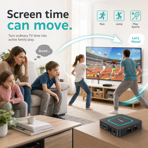 Nuevo Android 10 Smart TV Box 4K AI, Consola <span class=keywords><strong>de</strong></span> Juegos con Sensor <span class=keywords><strong>de</strong></span> Movimiento, 2GB 16GB, WiFi Dual 2.4G 5G, Reproductor Multimedia Interactivo Familiar <span class=keywords><strong>para</strong></span> <span class=keywords><strong>Videojuegos</strong></span> - Product Image 5