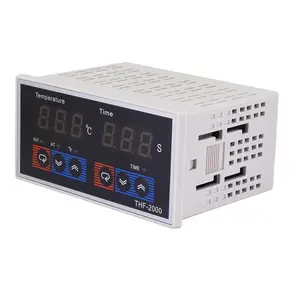 Controlador de temperatura pid con función de cuenta atrás, THF2611, relé de entrada múltiple, SSR, ajuste de tiempo de salida, horizontal