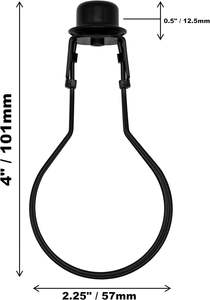 Adaptateur pour <span class=keywords><strong>ampoule</strong></span> led, <span class=keywords><strong>abat</strong></span>-<span class=keywords><strong>jour</strong></span>, lumière, clip avec ombrage - Product Image 5