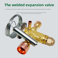 Vanne d'expansion thermostatique HONGSEN TRF en alliage de cuivre et acier allié, garantie 5 ans, pour climatiseur, pompe à chaleur, réfrigération