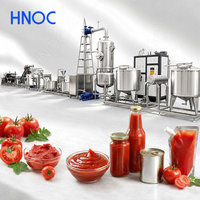 HNOC Tomatenpuree-maakmachine, Ketchupmachine, Tomatensaus productielijn voor kleine bedrijven