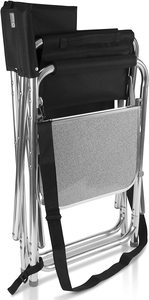 Emballé Taille 32. 6*19. 6*5. 5 pouces facile à transporter avec poignée Léger <span class=keywords><strong>Pliable</strong></span> Métal directeur chaise - Product Image 2