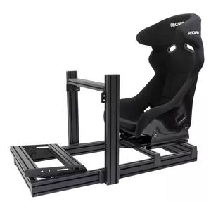 DIY Direct Drive Motion 8040 8080 Asiento de aluminio y metal Avión <span class=keywords><strong>completo</strong></span> Sim Racing Rig Simulador de conducción Cabina - Product Image 5