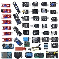 Kit de capteurs Raspberry PI 16 types 37 avec 37 kits de capteurs Kit de capteurs 45 en 1 compatible avec Arduino