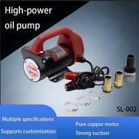 Pompa Listrik Tekanan Tinggi 12V 24V 220W Baru, Bahan Stainless Steel untuk Bahan Bakar/Oli, 45L/M, Motor Kawat Tembaga 100%, Bersertifikasi CE COC SONCAP, Langsung dari Pabrik