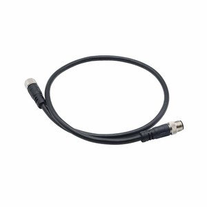 M12 A 코드 암수 2 3 4 5 8 12 17 핀 비차폐 앵글 케이블 커넥터 M12 원형 방수 센서 커넥터 케이블 - Product Image 3