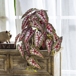 Plantas Artificiales Colgantes Surtidas, Hiedras Artificiales, Monstera, Eucalipto, para Decoración de Paredes de Hogar y Hotel, Proveedor Mayorista - Product Image 2
