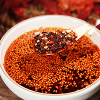 HONGSHANHE Halal 2.5kg Spicy Umami Red Chili Oil Sichuan Flavor Cooking Dipping Sauce Ginger for Noodles Cold Dishes Soup Base 4