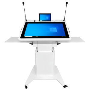 Podio Digital Inteligente con Pantalla Táctil, <span class=keywords><strong>Atril</strong></span> Multimedia Interactivo para Profesores, Podio para Aulas, Universidades y Conferencias - Product Image 5