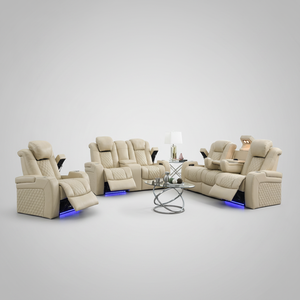 Canapé inclinable avec appuie-tête électrique, convertible, en éponge, réglable, ergonomique, pour salon, appartement, hôtel, <span class=keywords><strong>design</strong></span> moderne, home cinéma - Product Image 1