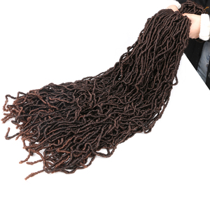 เครื่องต่อผมสังเคราะห์แบบลอนสำหรับ Nu locs ผมหยิกยาว36นิ้ว - Product Image 2