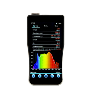 Spectromètre infrarouge HP350 380-780nm, testeur portable de luminosité <span class=keywords><strong>CCT</strong></span> CRI <span class=keywords><strong>Lux</strong></span> avec batterie au lithium, écran tactile 5 pouces pour - Product Image 1