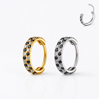 Boucles d'oreilles minimalistes pour femmes en acier inoxydable 316 plaqué or 18 carats PVD, étanches, résistantes au ternissement, hypoallergéniques, OEM ODM, vente en gros, cadeaux