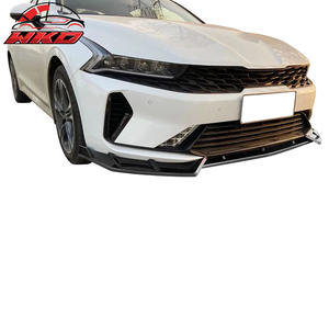 Pour Kia K5 2021-2024, style IKON, 3 pièces, spoiler de pare-chocs avant, PP, imprimé fibre de carbone, kit carrosserie de haute qualité - Product Image 2