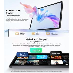 Tablette PC Ulefone Tab <span class=keywords><strong>A12</strong></span> Pro en gros, 8 Go + 128 Go, écran 12,2 pouces, batterie 9000 mAh, <span class=keywords><strong>Android</strong></span> 16, Ulefone Tab - Product Image 1