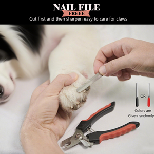 Cortauñas Profesional de Acero Inoxidable para Perros y Gatos, Color Rojo - Product Image 5