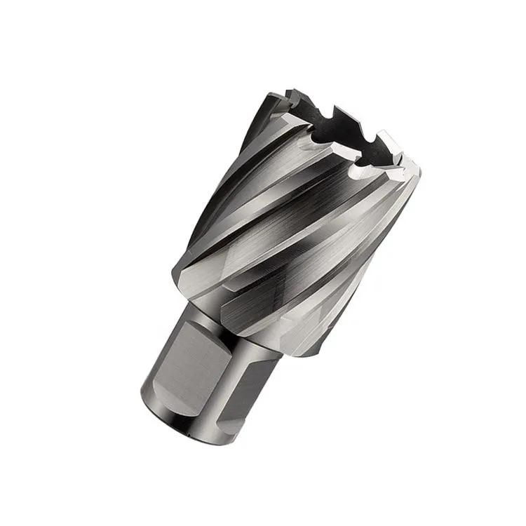 EJ TCT HSS 32mm Broach Cutter Carbon HSS Steel Core Step drill Bit Set Ste anular Cutter con diametro 12-100mm