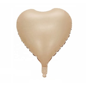 Conjunto de globos de papel de aluminio con forma de estrella y corazón marrón, Decoración Retro para fiesta nupcial, Baby Shower, cumpleaños, boda, San Valentín - Product Image 3