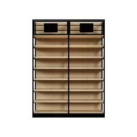 Étagère verticale commerciale pour la présentation du vin. Polyvalent pour divers scénarios, idéal pour les supermarchés et les magasins de proximité.