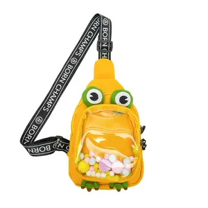 Tùy Chỉnh Pin Hiển Thị Túi Chick Ita Túi Gói Pins Ếch Hình Dạng Thiết Kế Kawaii Crossbody Ba Lô Dễ Thương Anime Itabag Nhà Sản Xuất