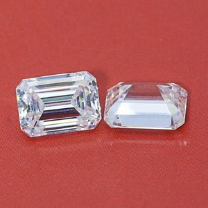 Venta caliente 1-3 quilates D Blanco Esmeralda Corte Suelto Moissanite Diamante - Product Image 3