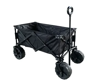 Meilleures ventes Chariot de camping de jardin pliable de grande capacité pour le camping en plein air