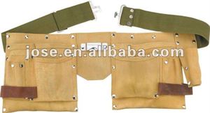 Sac de rangement roulant robuste à 10 poches <span class=keywords><strong>Ceinture</strong></span> à <span class=keywords><strong>outils</strong></span> d'électricien à double poche pour les charpentiers de jardin en nylon durable - Product Image 6