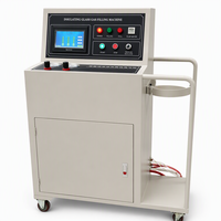 Machine de remplissage d'air pour verre Shandong Huachuang la plus vendue, machine de remplissage de verre double couche à gaz argon