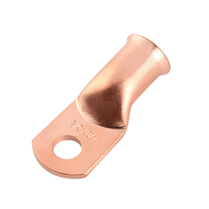 5 Pezzi Di Terminali Ad Anello In Rame Nudo For Uso Elettrico Ad - Foto 2