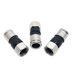 Kabel koaksial RG6 kabel kompresi <span class=keywords><strong>F</strong></span> RG6 kualitas tinggi konektor koaksial efisien fleksibel RG58 RG59 RG6 <span class=keywords><strong>RG11</strong></span> untuk aplikasi RF - Product Image 6