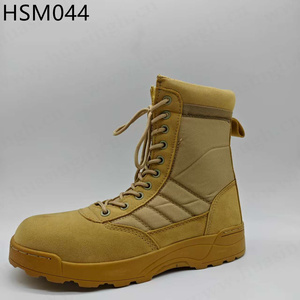 LXG, fabrication en usine, prix bas, bottes tactiques d'aventure dans le désert du Gobi, couture, semelle en caoutchouc, bottes de combat à la cheville, <span class=keywords><strong>sable</strong></span>/noir, HSM044 - Product Image 2
