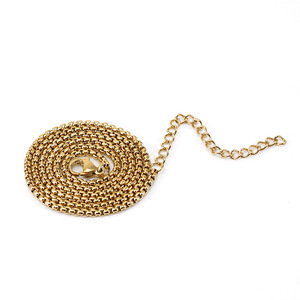 Stainless Steel Chain Necklace 2.0mm 455cm Gold Silver Color Geometric Design Daily Wear Jewelry for Women Gift - Product Image 4