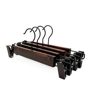 Productos más vendidos: Perchas de madera personalizadas con logotipo, perchas de madera de alta calidad para abrigos. - Product Image 1