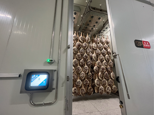 Ligne de production de jambon à maturation humide sans nitrite PANFENG, acier laminé à froid de haute qualité, système d'étiquetage propre, cuisson automatique intelligente par injection - Product Image 3