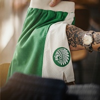 Shorts Maden pour Hommes – Short de Sport en Mesh Ample et Respirant pour l'Entraînement, le Basketball et la Course – Tendance Été 2026